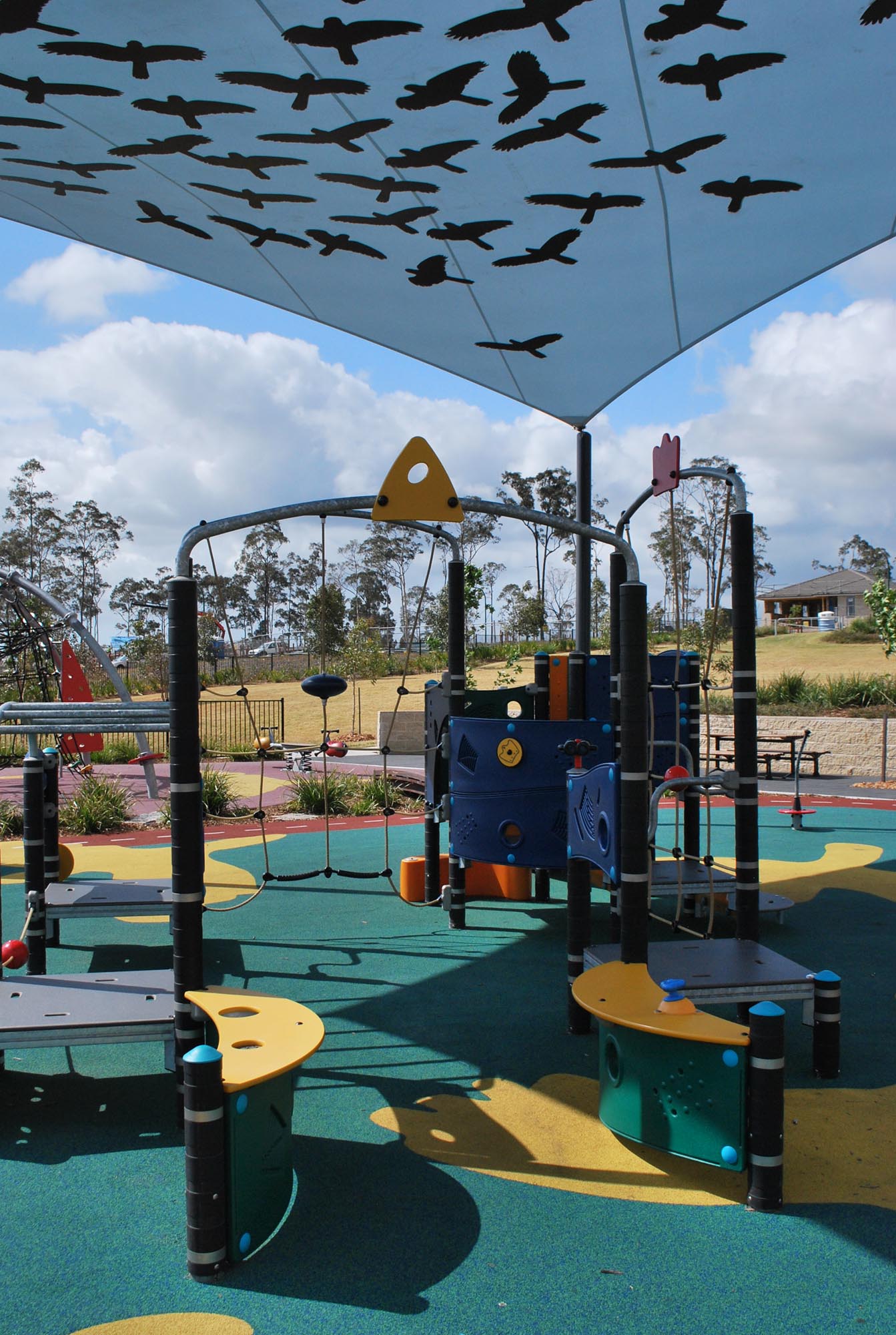 ashtongroveplaygroundplayequipmentelementsfort2nsw Play by Design