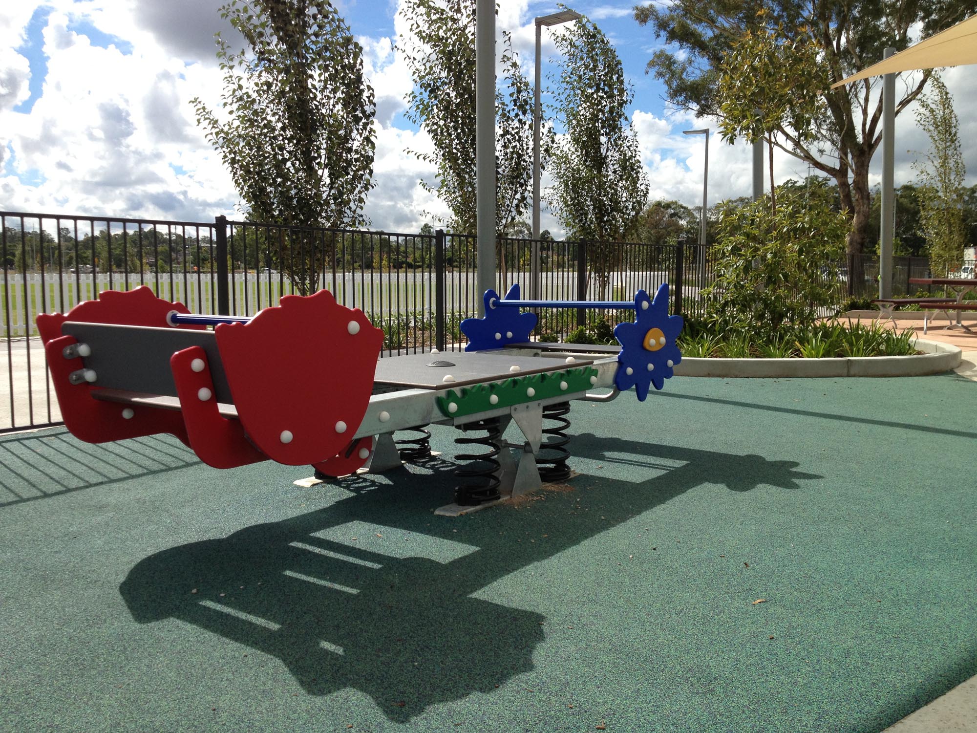 smithspaddockpenrithplaygroundplayequipmentseesaw2inclusivensw