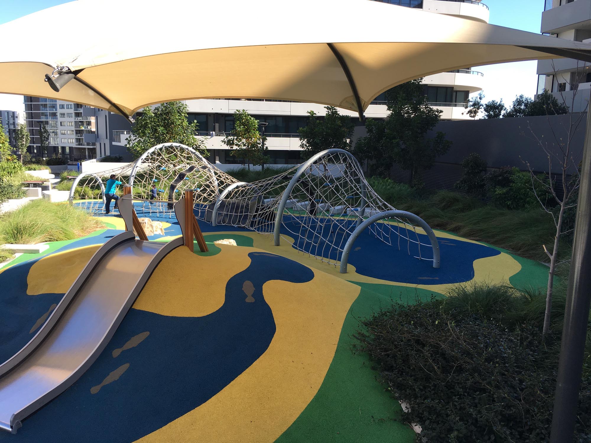 villagequayrhodesplaygroundplayequipmentcorocordfishtrapnsw